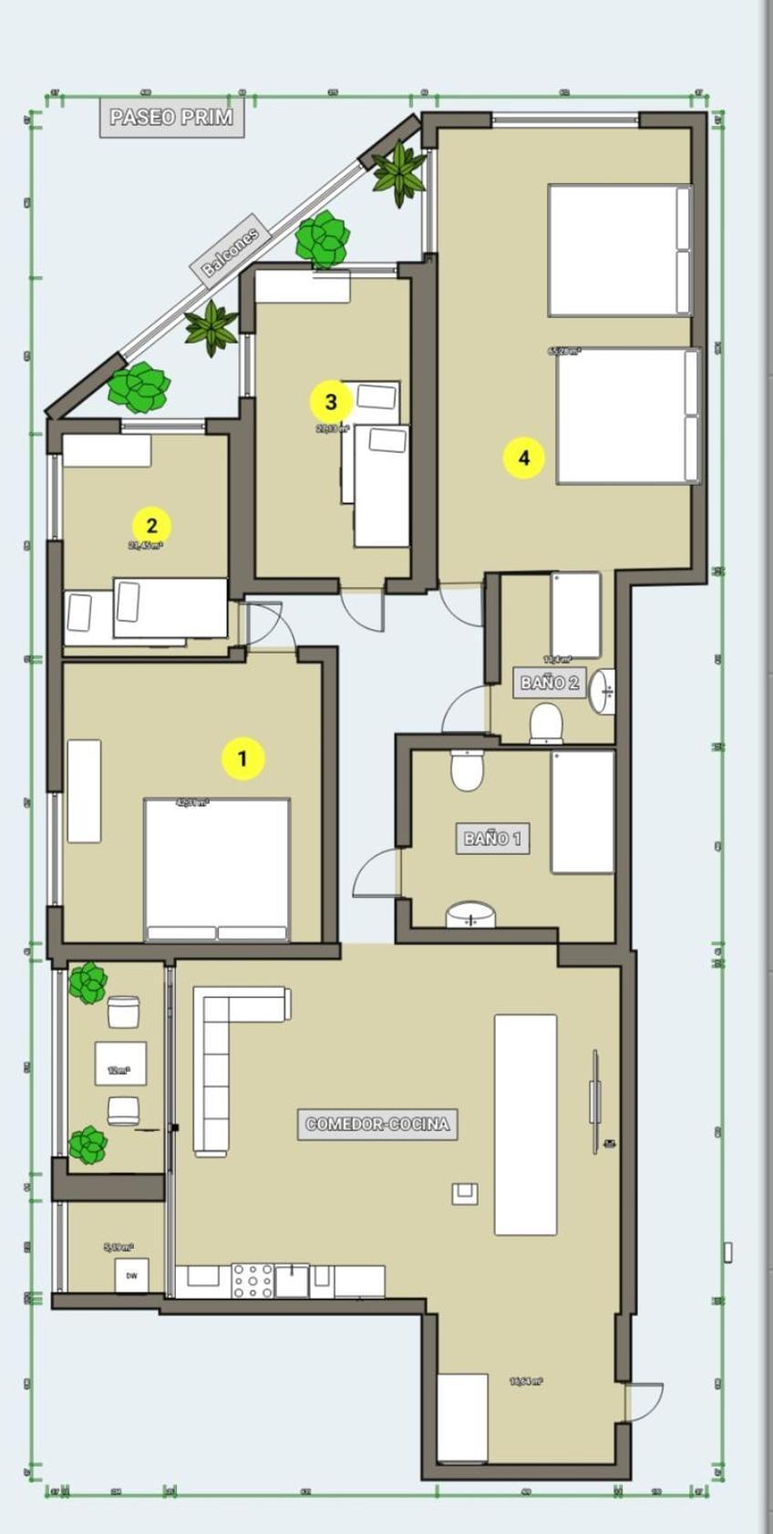 Tarragonaapartments Prim 350 Реус Екстер'єр фото